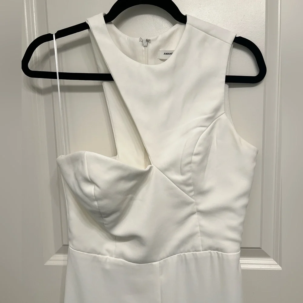 Amanda Uprichard Ivory Jumpsuit, Medium - Picture 4 of 6
